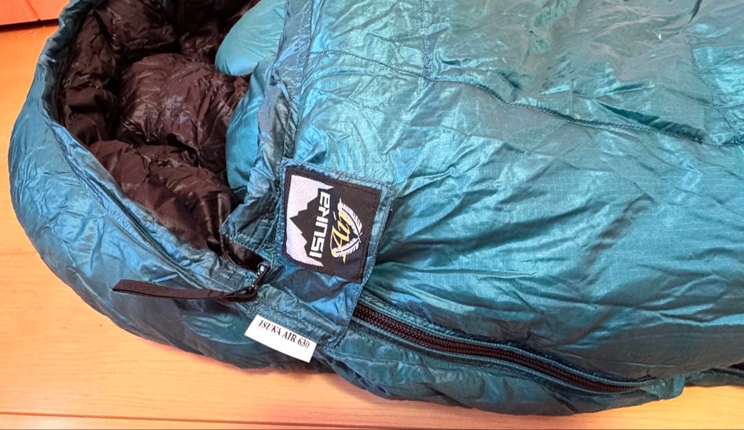 イスカ　エアー　Air 630 シュラフ　ホワイトグースダウン