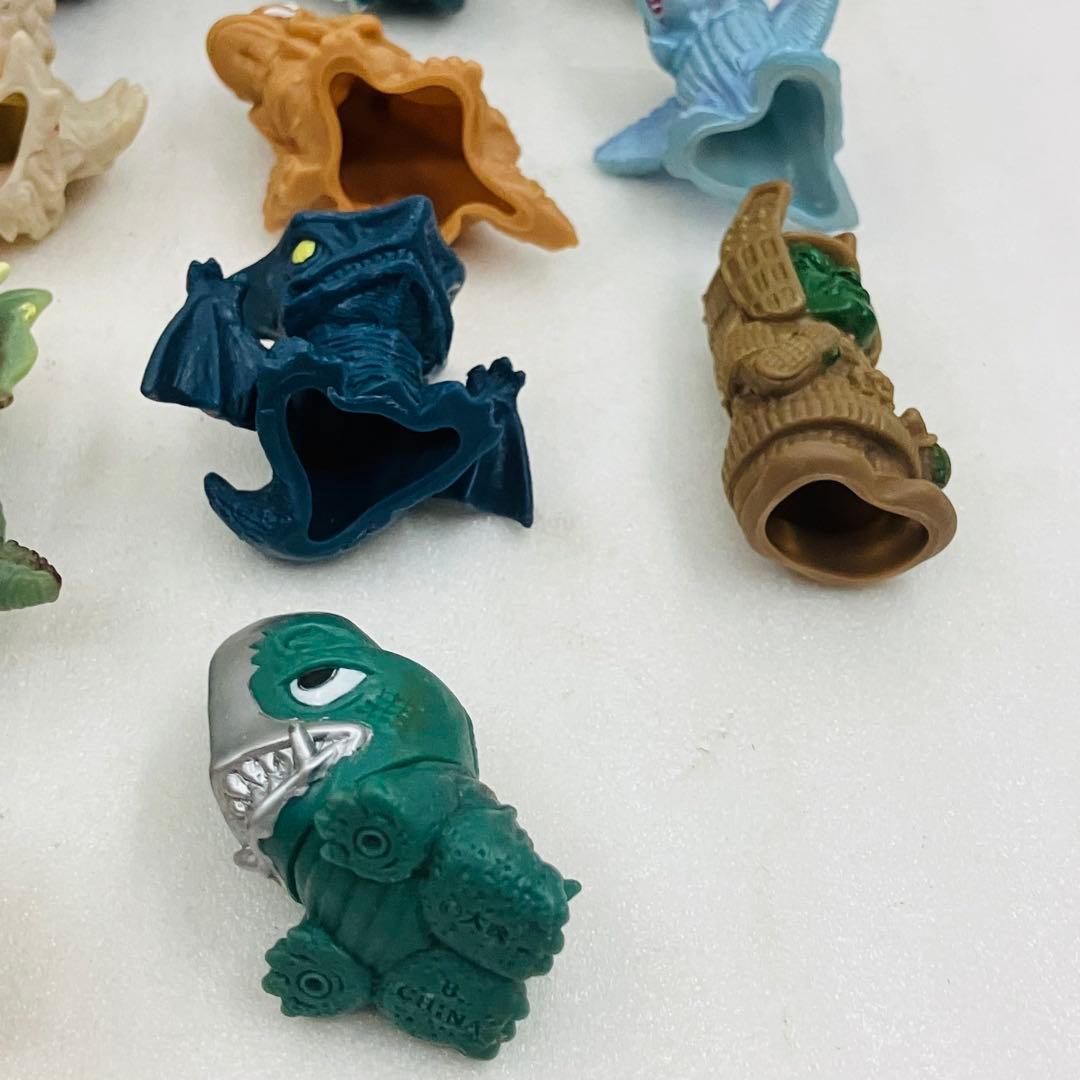 当時物／レア ガメラ 怪獣 指人形 15個 まとめセット 怪獣