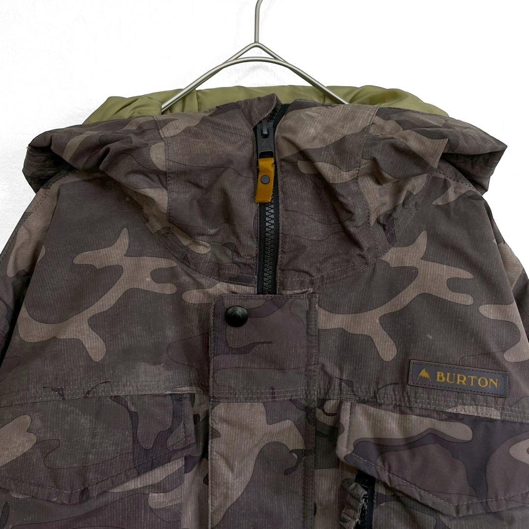 バートンBURTONスノーボドウェア　スノボ　メンズ　上下セット　カモフラ