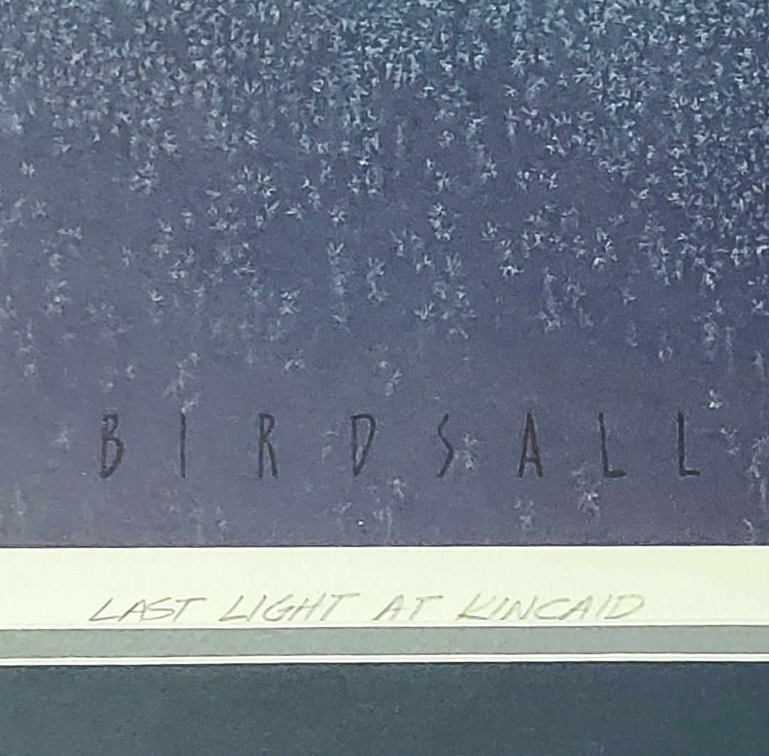 【バイロン・バードサル】額装版画『LAST LIGHT AT KINCAID』