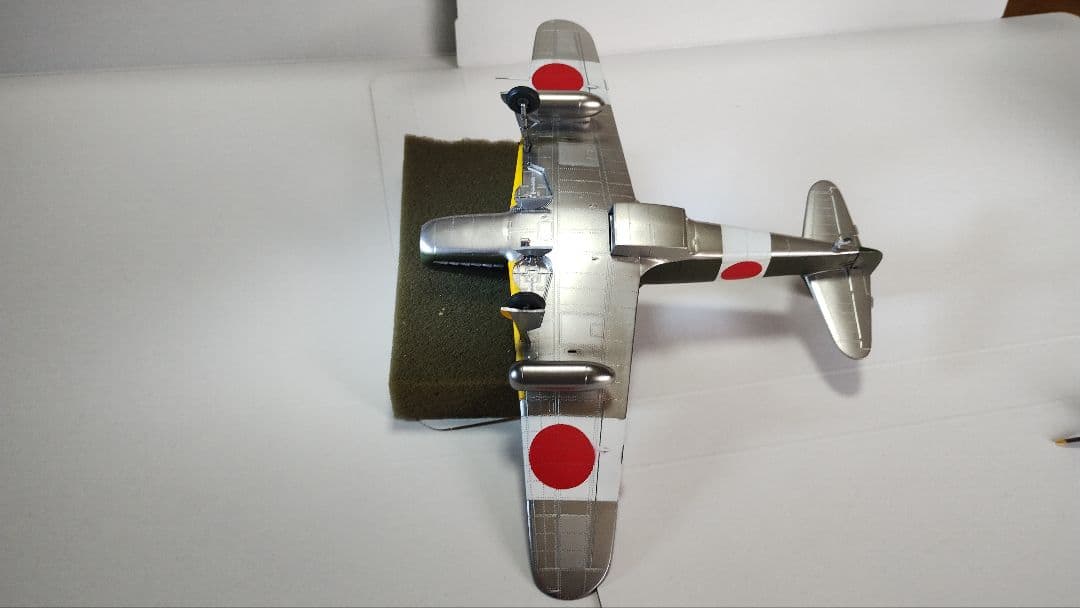 プラモデル完成機　1/48　川崎三式一型戦闘機　飛燕