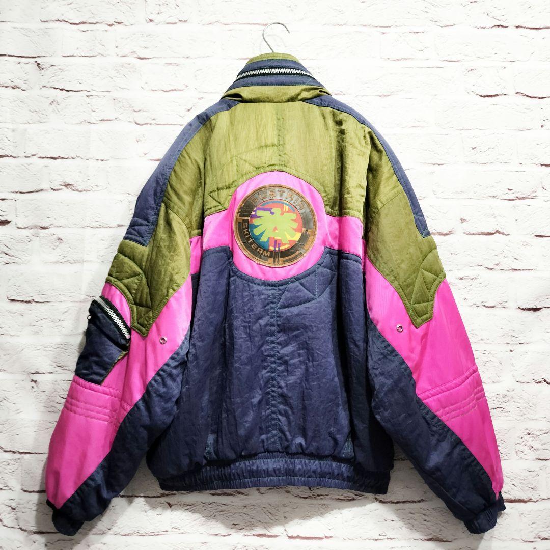 【日本製】AUSTRIA asics ヴィンテージ 肉厚スキーウェア ジャケット