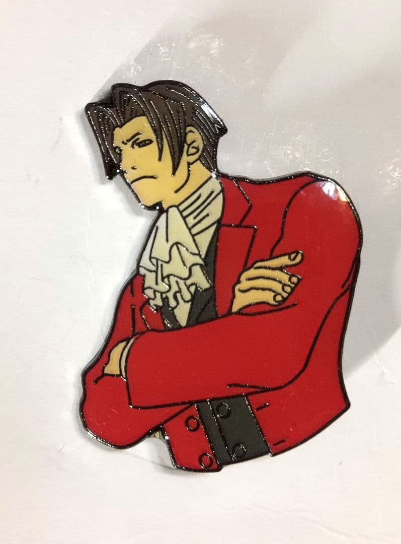 逆転裁判 ピンバッジ ピントレコレクション グッズ 成歩堂龍一 御剣怜侍