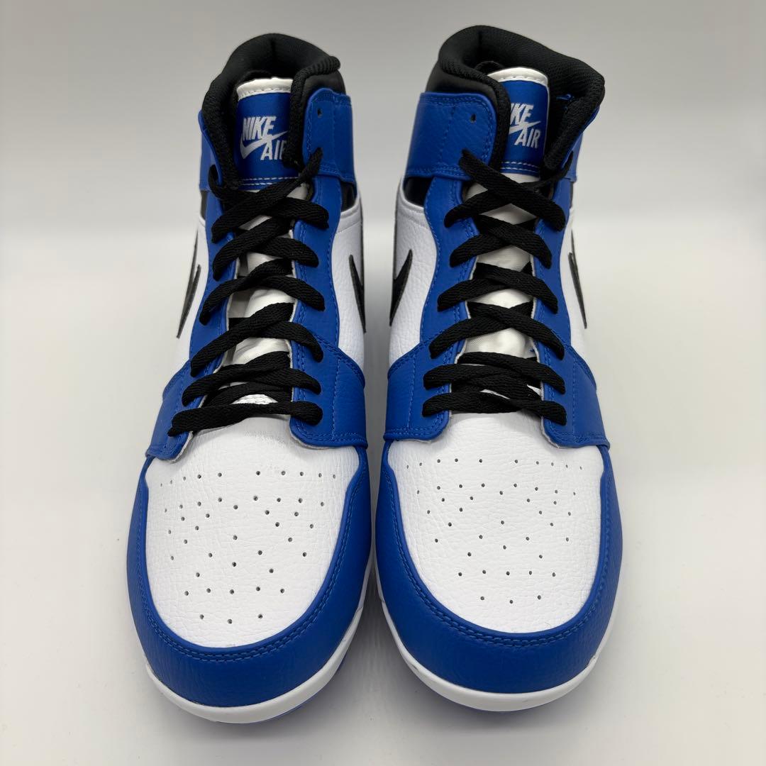 NIKE 野球 スパイク ブルー 青 ポイント 27.5㎝ ミドルカット