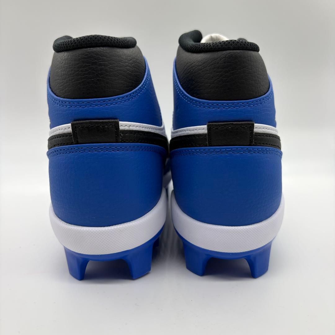 NIKE 野球 スパイク ブルー 青 ポイント 27.5㎝ ミドルカット