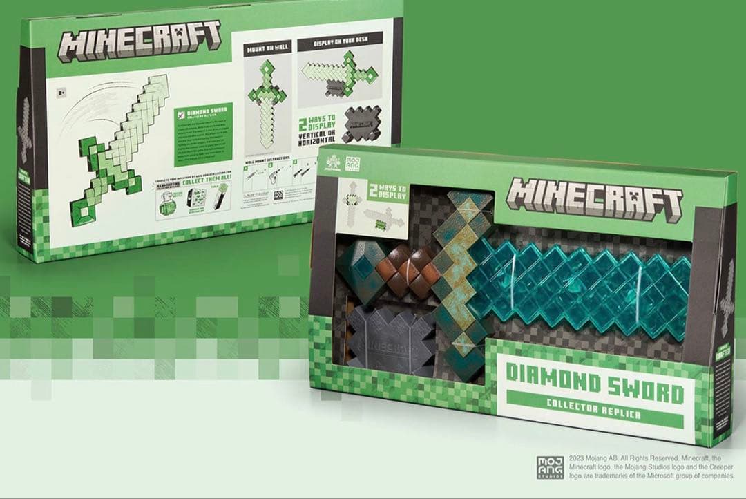 巨大マインクラフト【リアルライフ・レプリカ】ダイヤモンドの剣 50cm