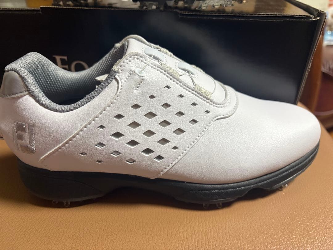 【新品未使用】FootJoy ホワイト 22.5cm