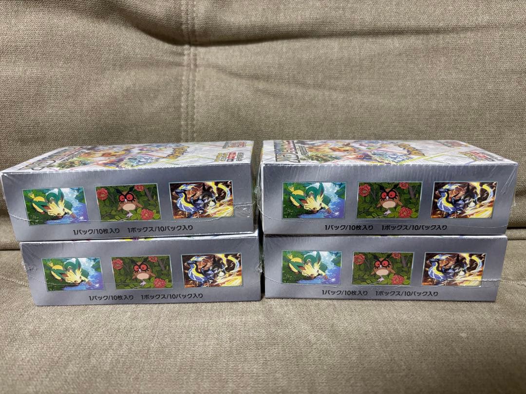 ポケモンカード テラスタルフェスex シュリンク付き 4BOX