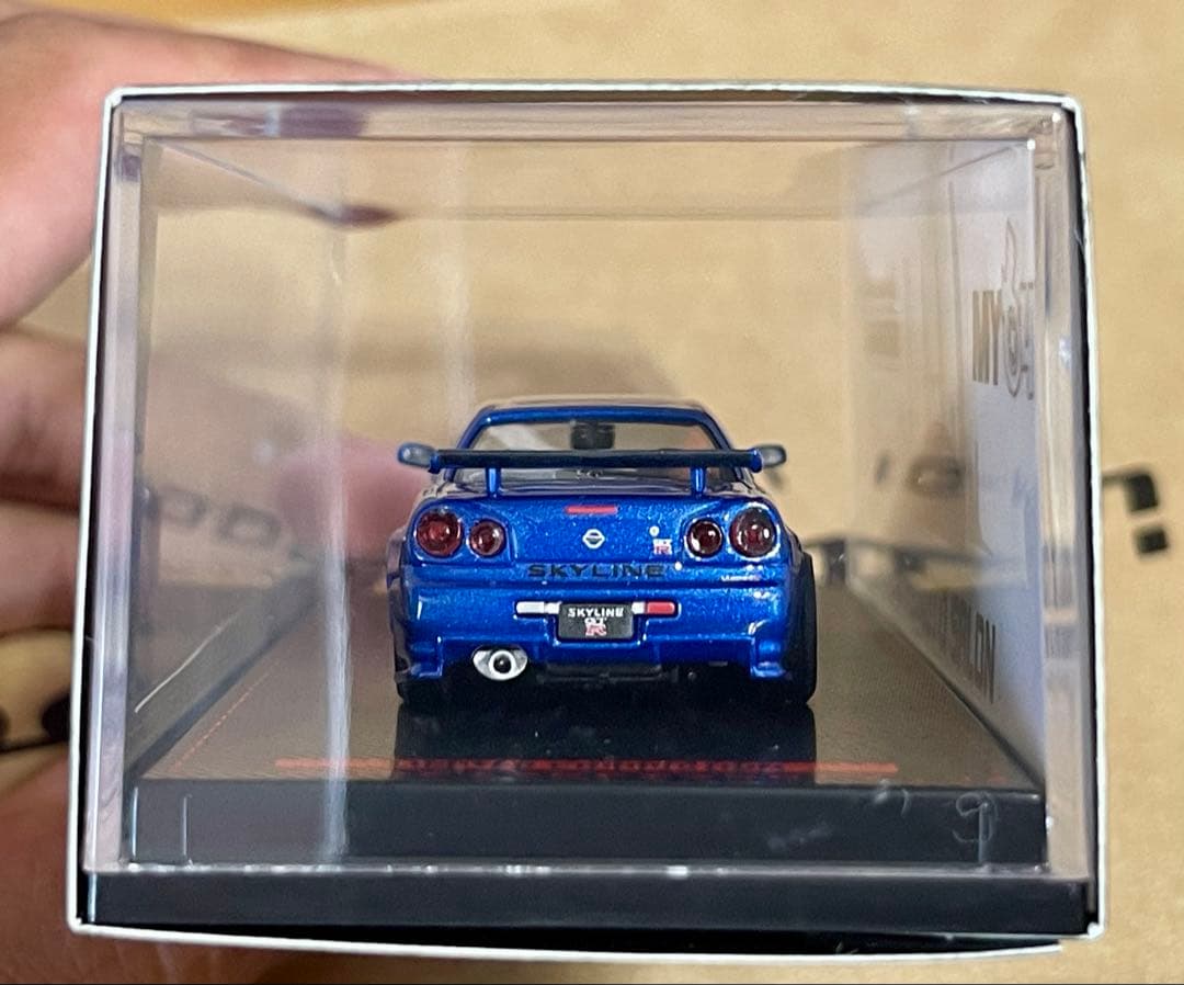 イグニッションモデル Skyline GT-R R34 1/64