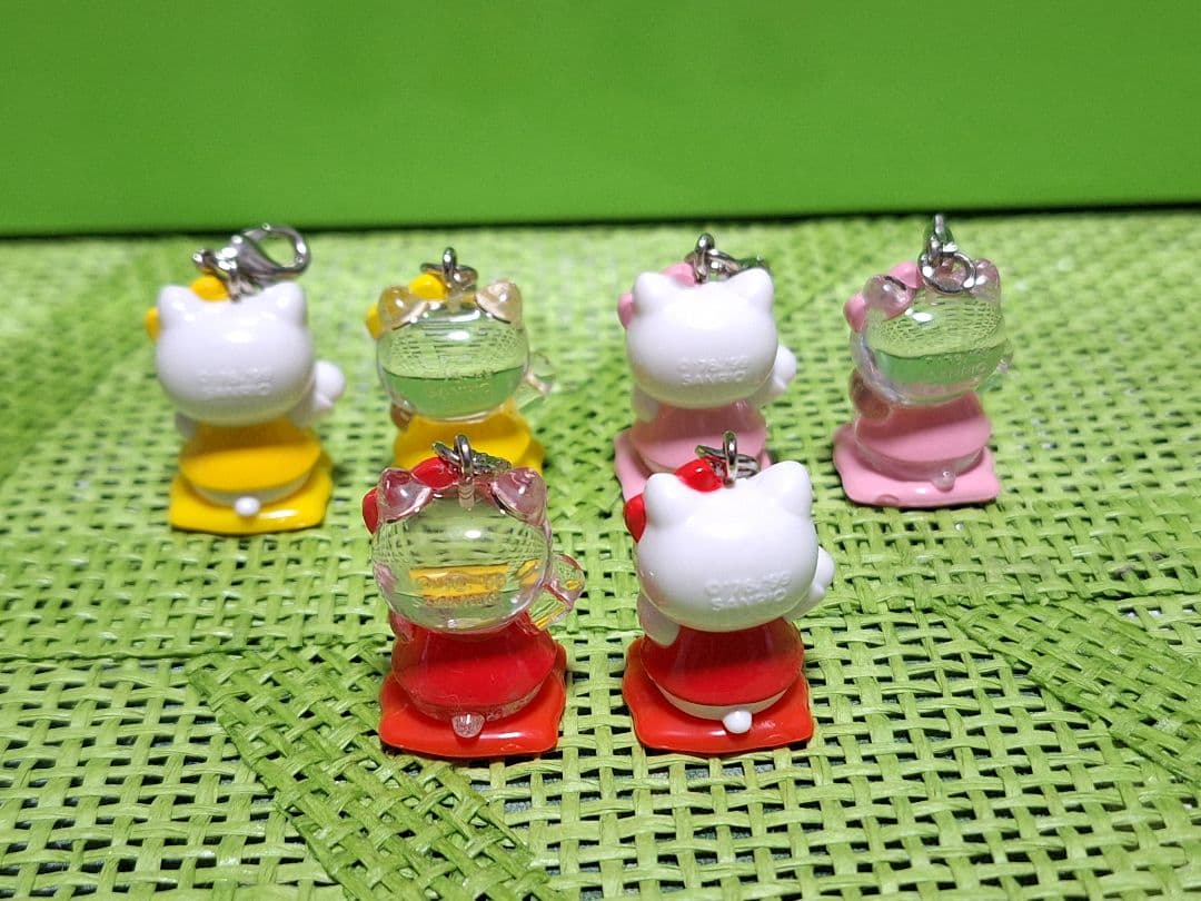 ハローキティ☆招福マスコットアクセサリーコレクション20種☆全種☆七福神☆招き猫