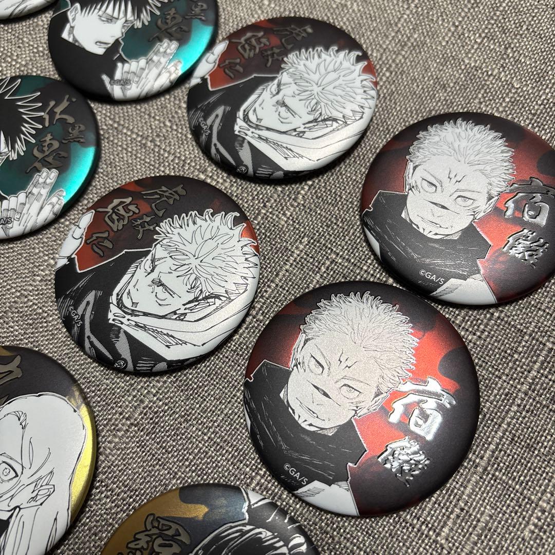 呪術廻戦 デコレクション缶バッチ 第1弾 まとめ売り