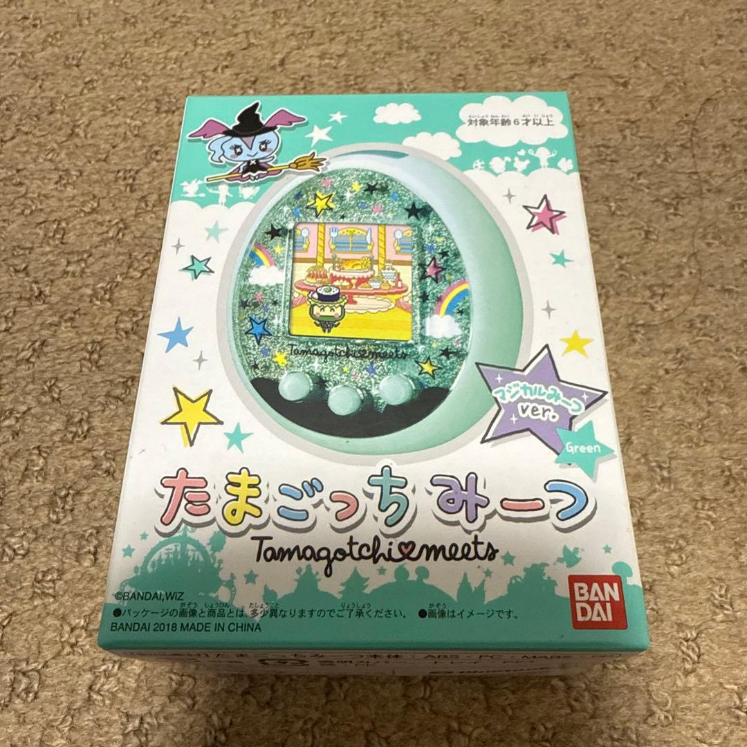 ツ*キ様 たまごっちみーつ マジカル グリーン　動作確認済み