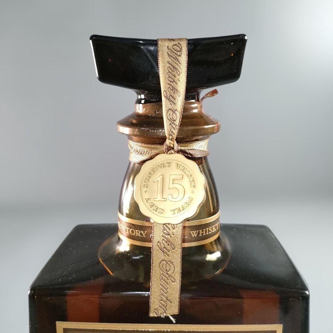 A1338-5/サントリーウイスキー/ローヤル15年 ゴールドラベル/750ml