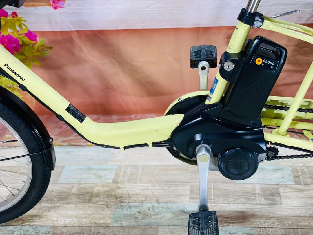 Y2226超特価！ギュット⭐️12AHパナソニック子供乗せ電動アシスト自転車