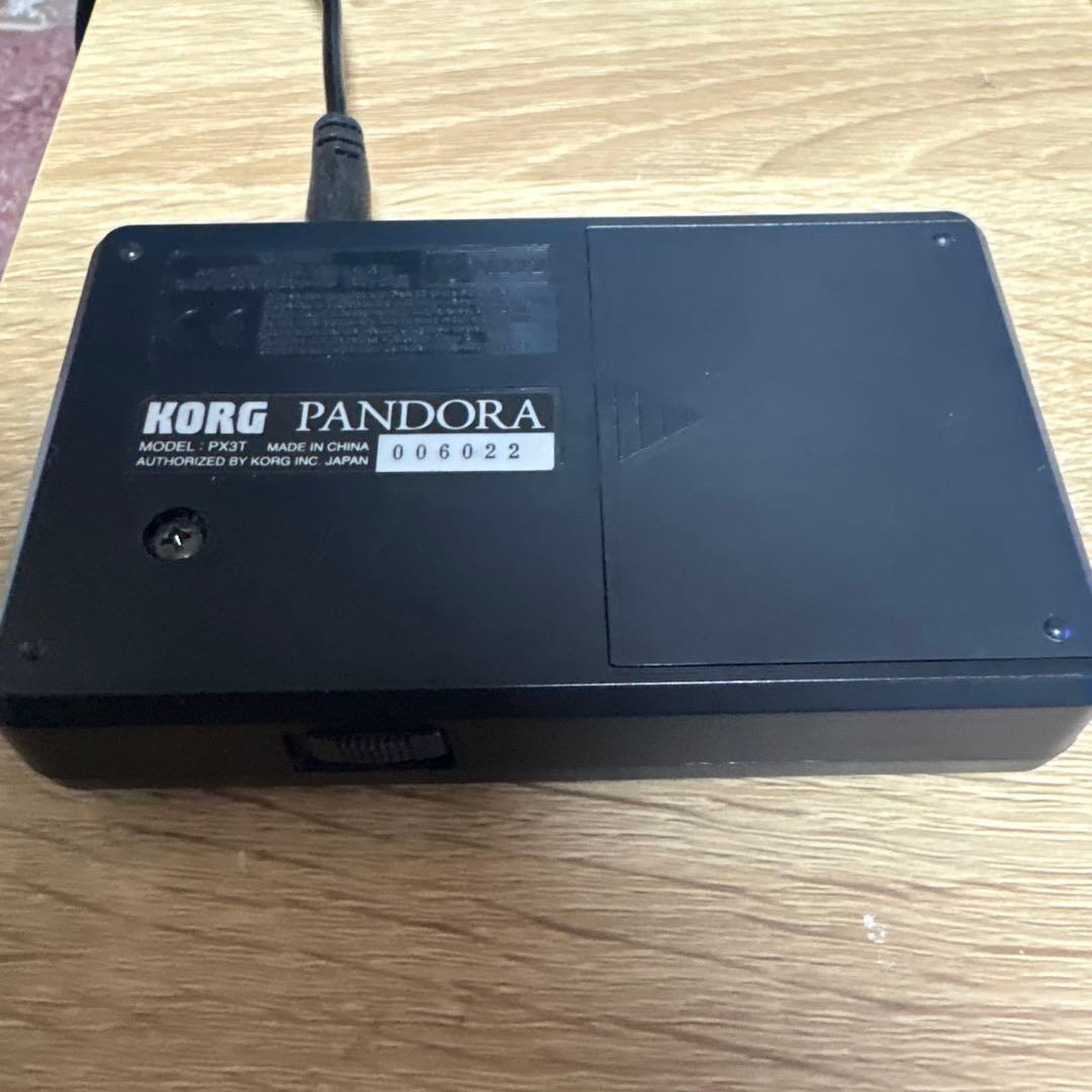マルチエフェクターKORG PANDRA PX3T ACアダプター付き