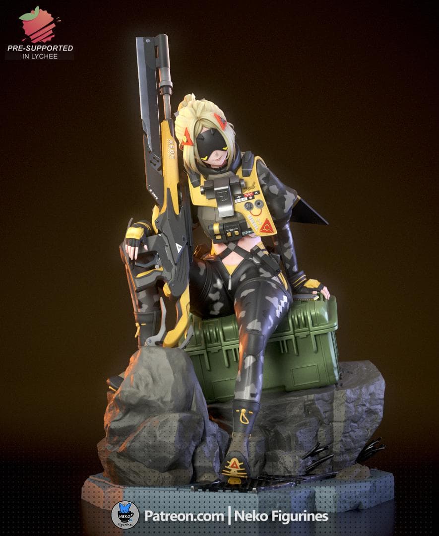 1/7正規品ガレージキット ゼンゼロ トリガー / 未塗装未組立