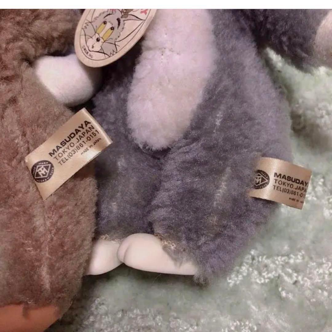 【タグ付き】トムとジェリー マスダヤ ぬいぐるみ 3点セット