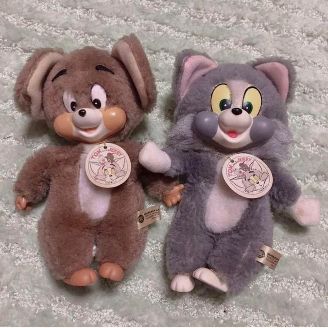 【タグ付き】トムとジェリー マスダヤ ぬいぐるみ 3点セット