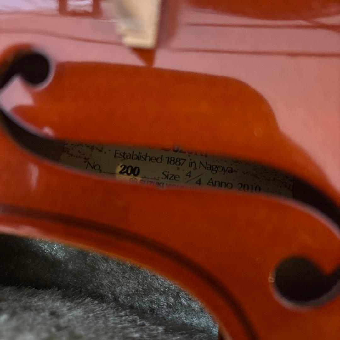フルサイズ バイオリン 木製 ケース付き　 スズキ