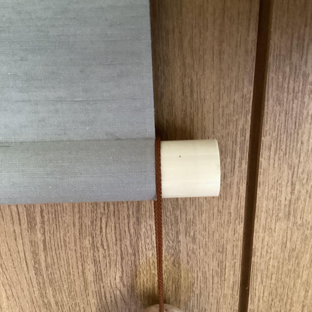 速水御舟　　扇面掛軸　　【題目　桔梗図】　　紙本木版画掛軸一幅　　600