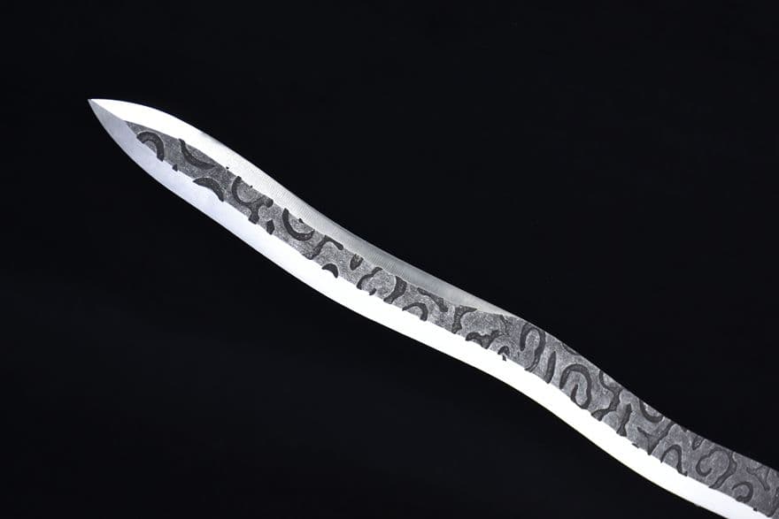 武具　刀装具　日本刀　模造刀 横刀  直刀 曲龍