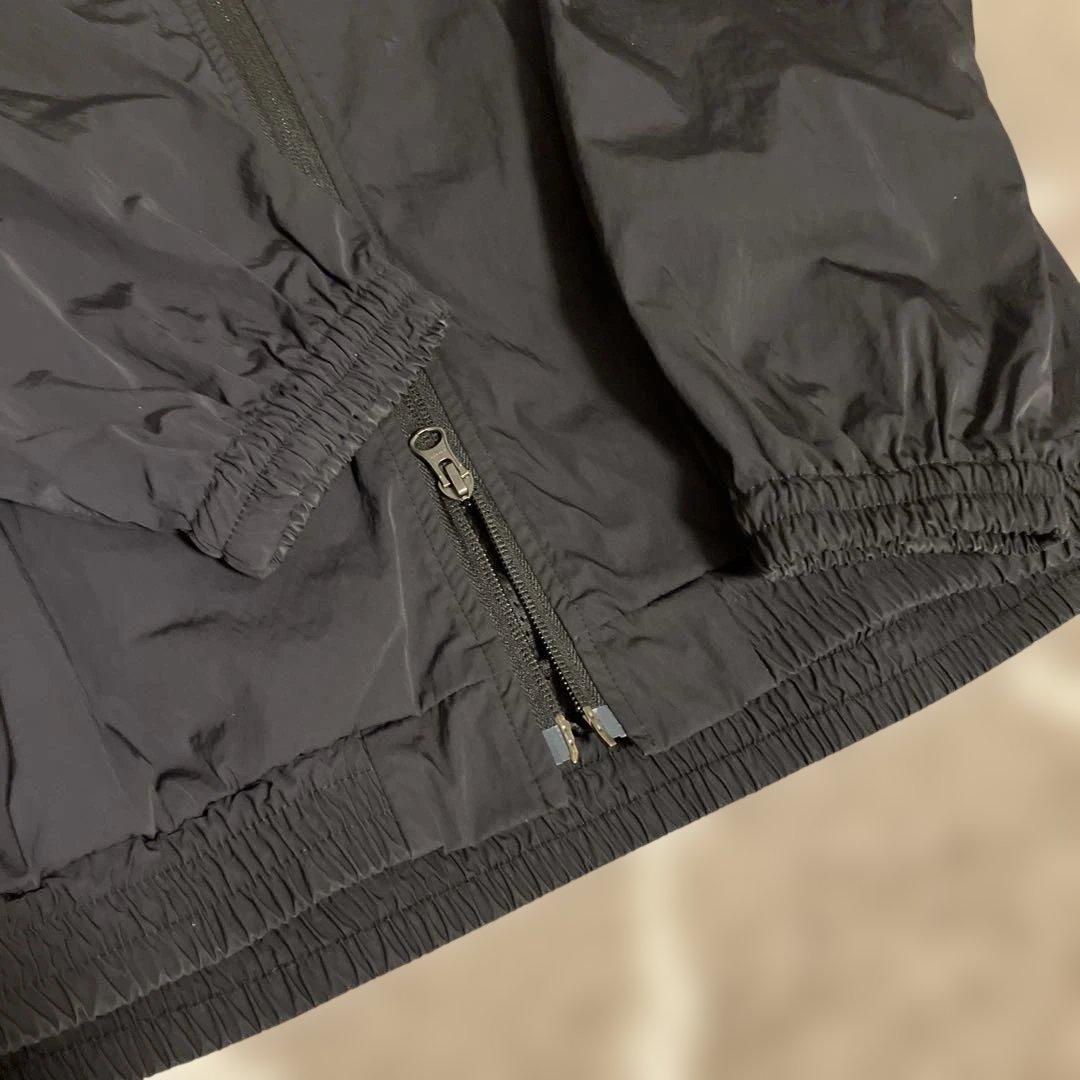 dynamic range 黒 ジップアップジャケット