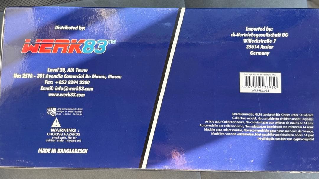 WERK83 フォードカプリ　RS3100