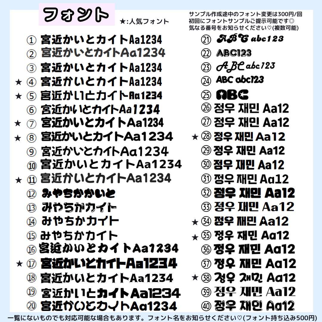 tページ うちわ文字オーダー うちわ屋さん 団扇屋さん 文字パネル