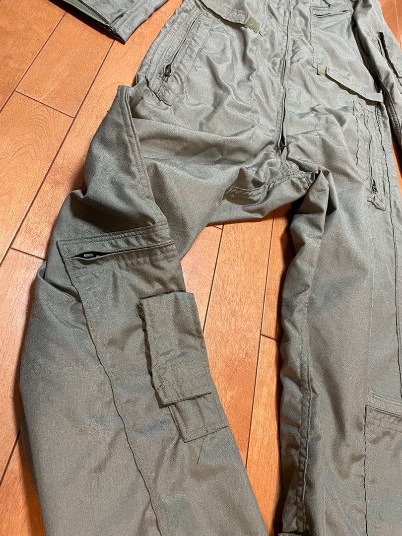 実物　米空軍　フライヤーズカバーオールズCOVERALLS FLYERS つなぎ