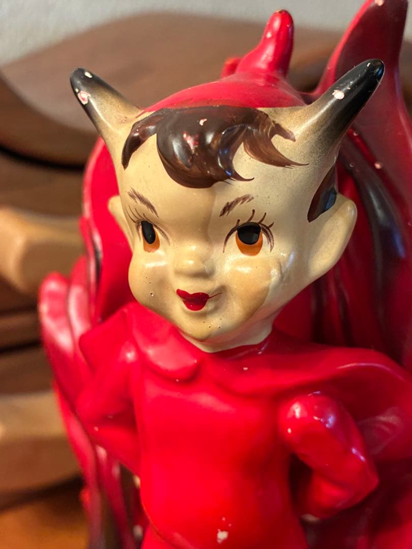 ビンテージ50s デビル　レッドデビル　KREIS 悪魔　ミッドセンチュリー