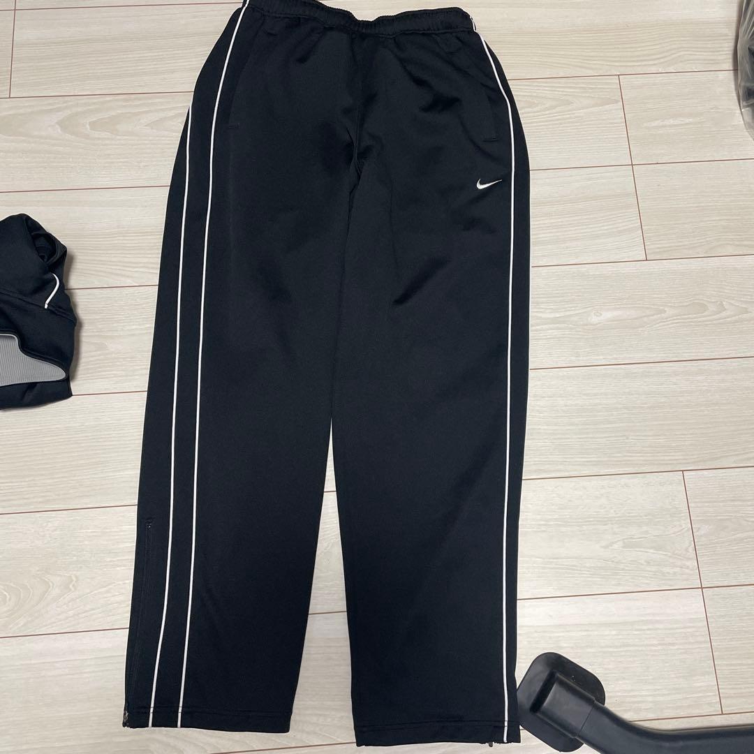 00s Nike ナイキ Y2K ブラック ジャージ 上下 セットアップ