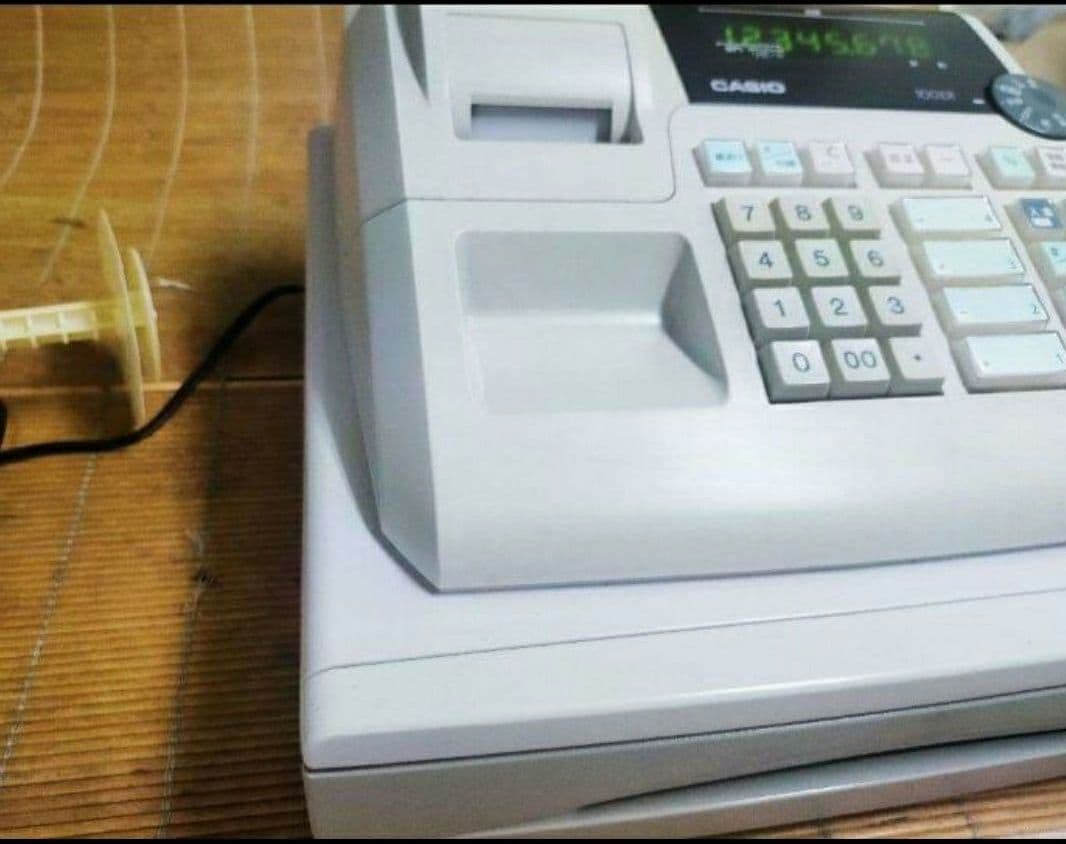 カシオレジスター　100ER　簡単便利特殊　送料込　260110