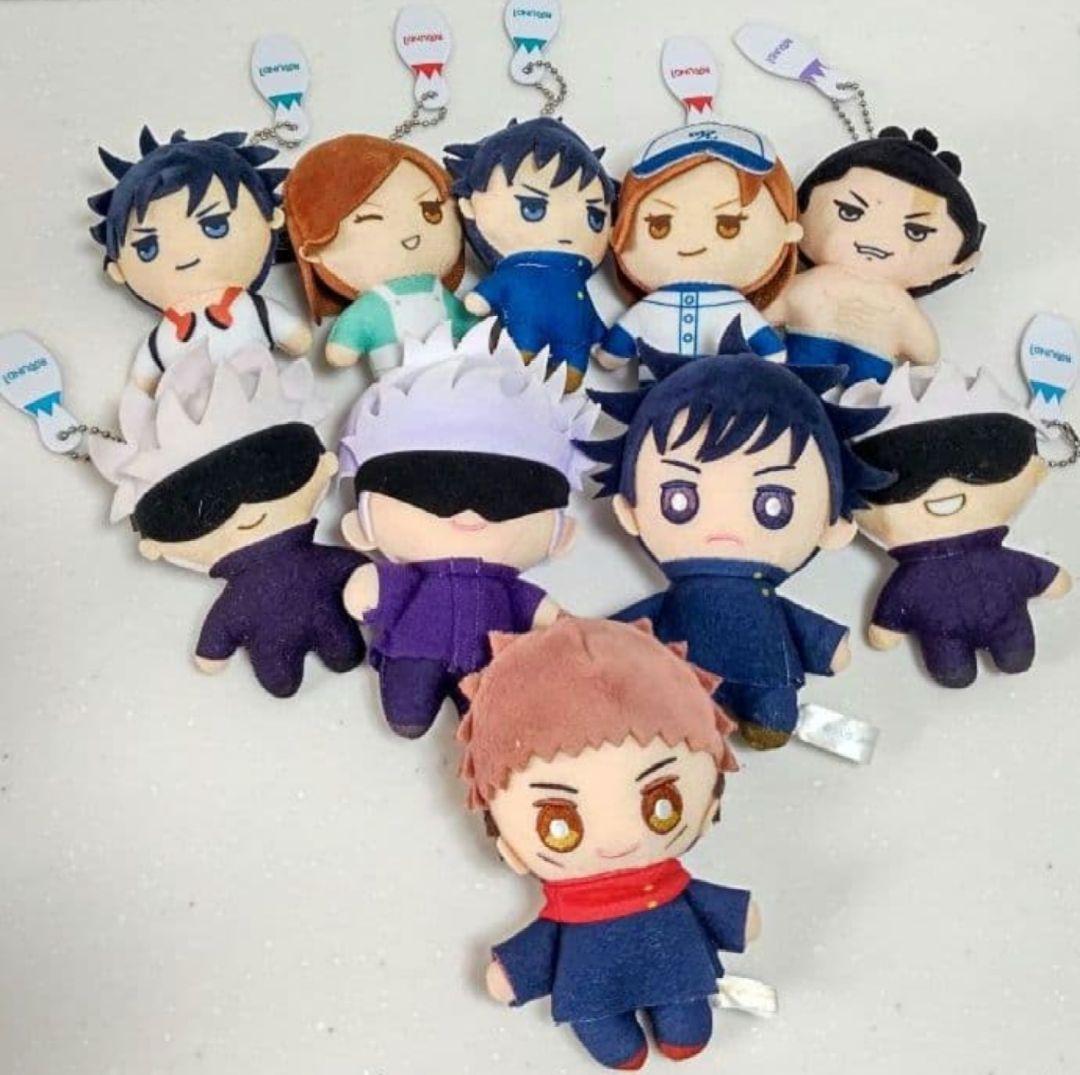 呪術廻戦　ぬいぐるみ　マスコット　ボールチェーン　寝転び43点　まとめ売り