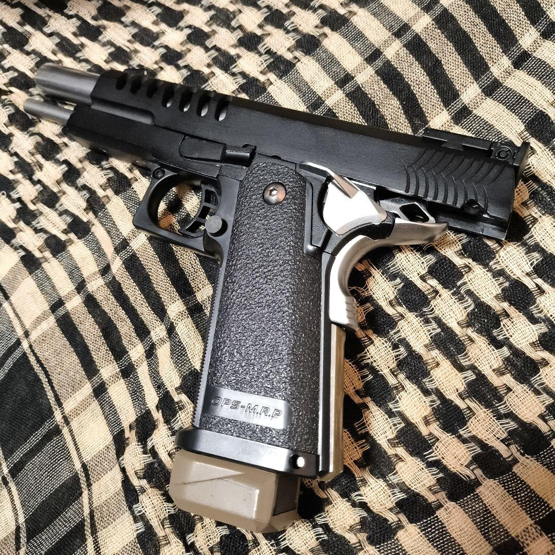 1 東京マルイ製　ハイキャパ5.1カスタム　アウター.インナーバレル　ガスブロ