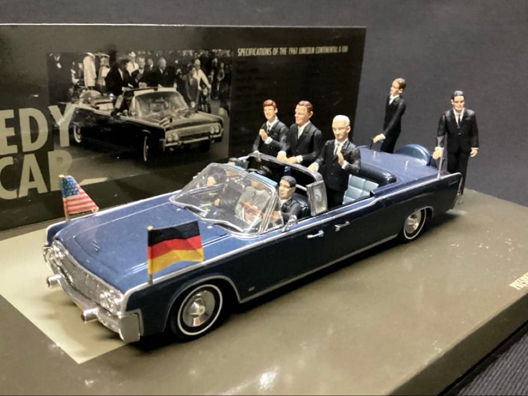 1/43 ケネディ大統領 ★ リンカーンコンチネンタル ベルリン1963パレード