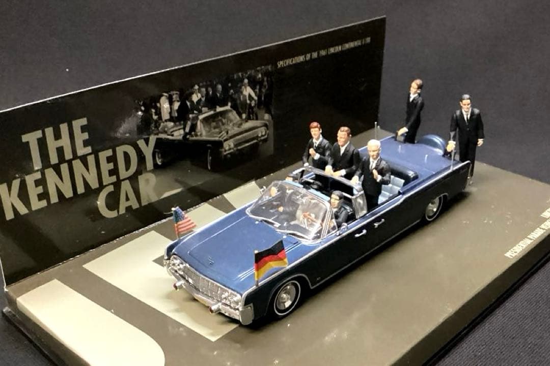 1/43 ケネディ大統領 ★ リンカーンコンチネンタル ベルリン1963パレード