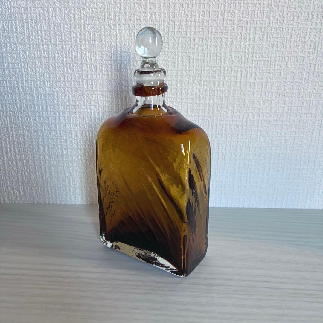 【倉敷ガラス】小谷眞三 ウイスキーボトル3点