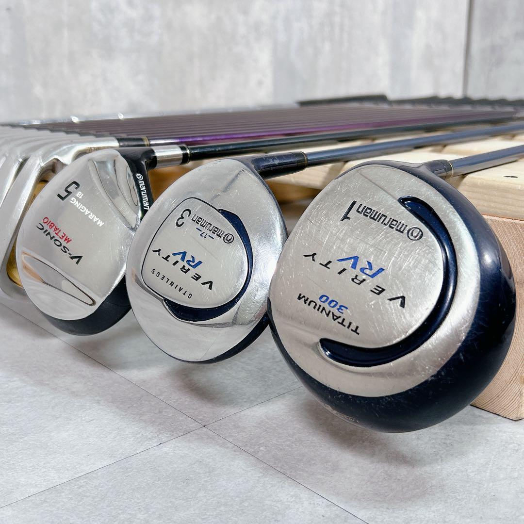 X618 マルマン VERITY ゴルフクラブ メンズ フルセット キャディ