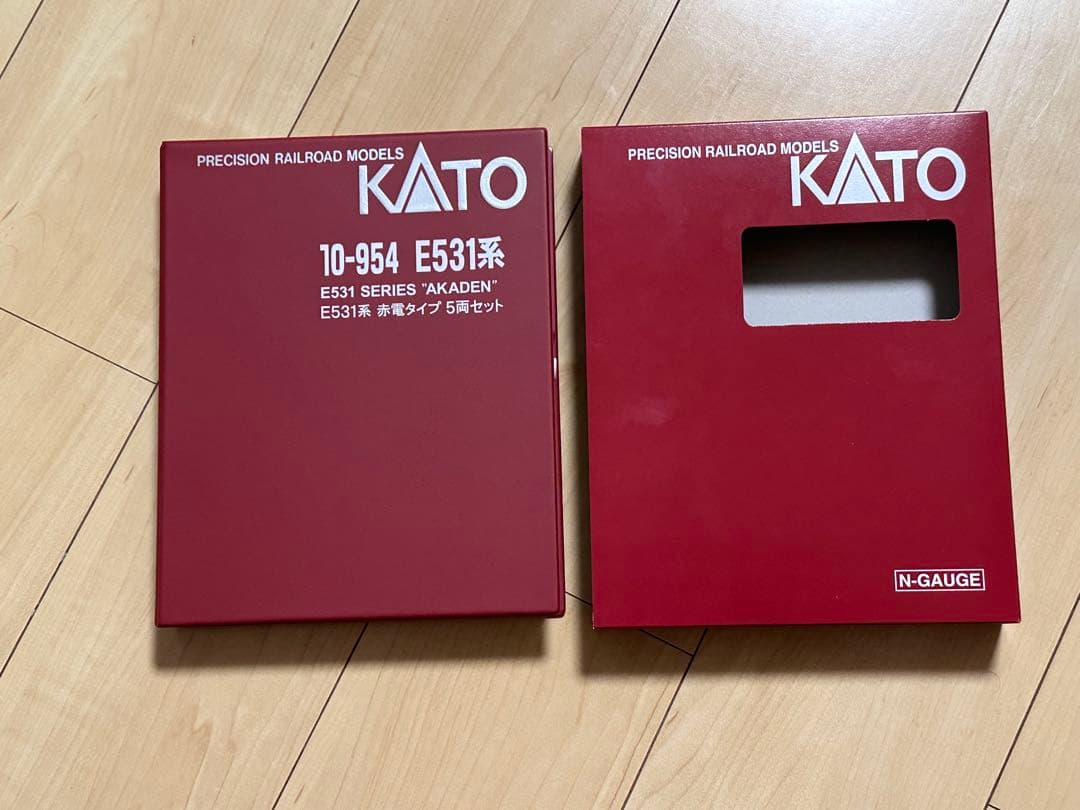 KATO E531系 赤電タイプ 付属編成5両＋安全確認カメラパーツ