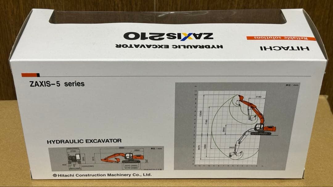 日立建機　HITACHI ZAXIS210
