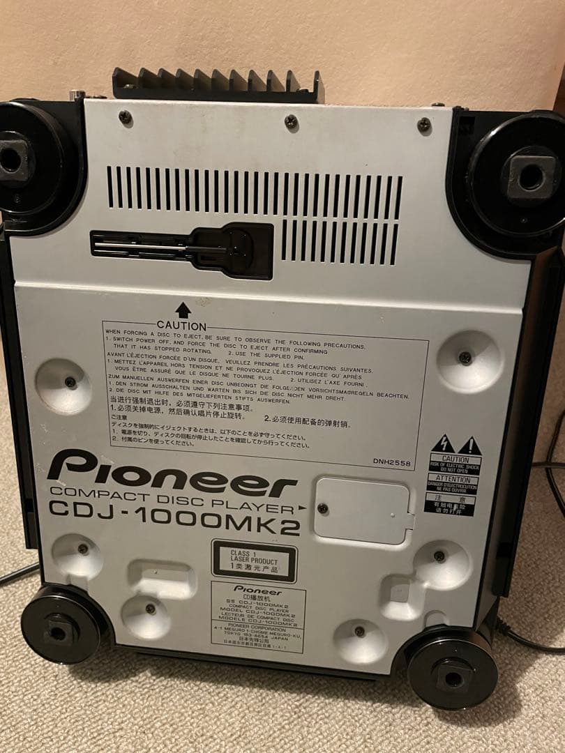 DJ機材 Pioneer CDJ 1000 mk2
