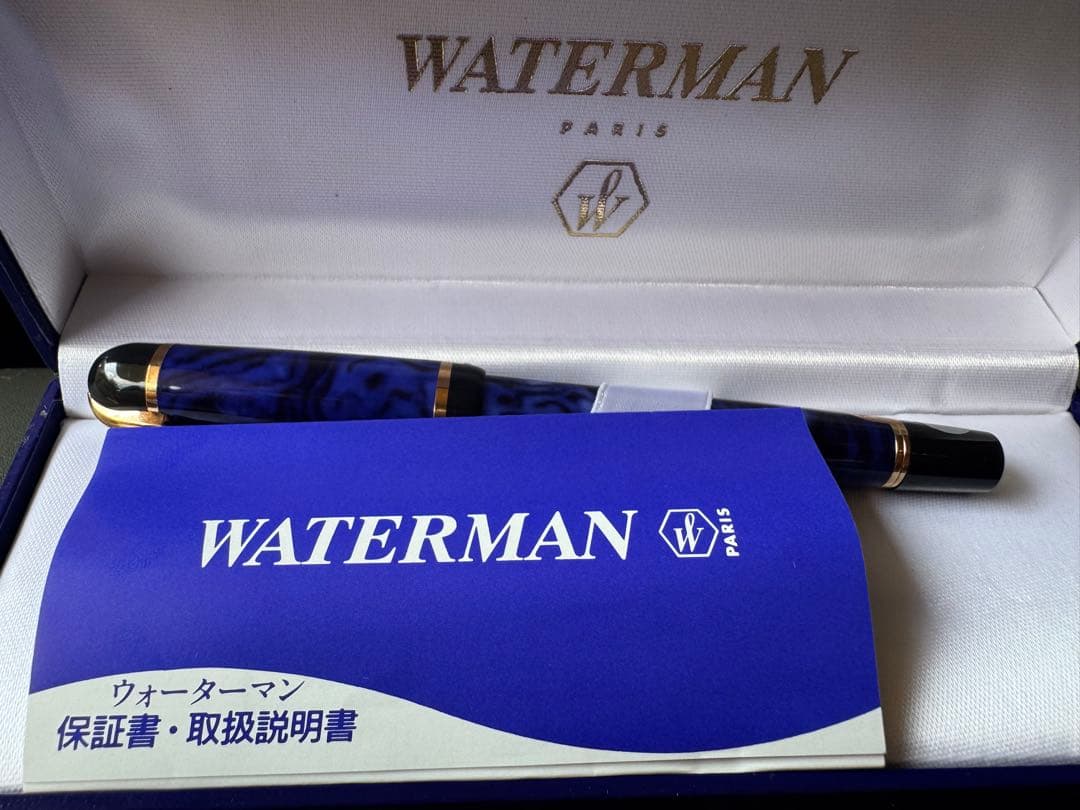 【保証書・説明書付き】WATERMAN 万年筆