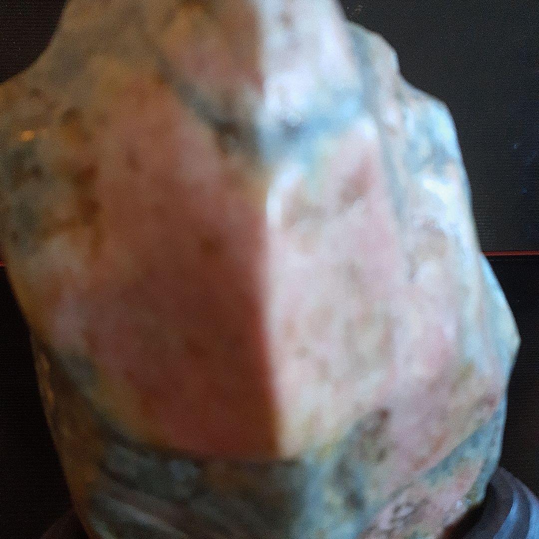 鑑賞石　バラ輝石