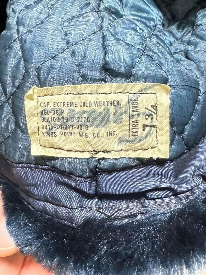 米軍 実物 HGU-38/p フライトキャップ XL