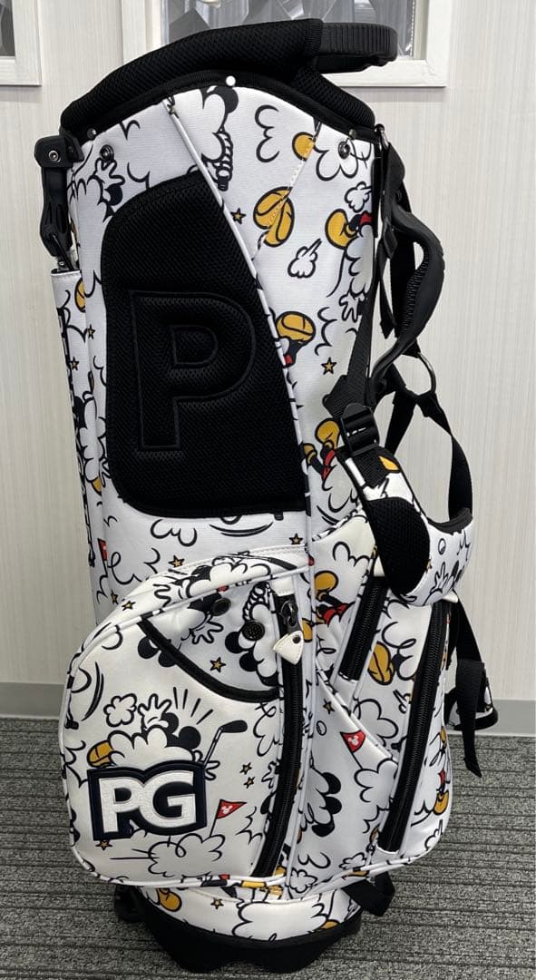 パーリーゲイツ ミッキーマウス　キャディバッグ 8点セット