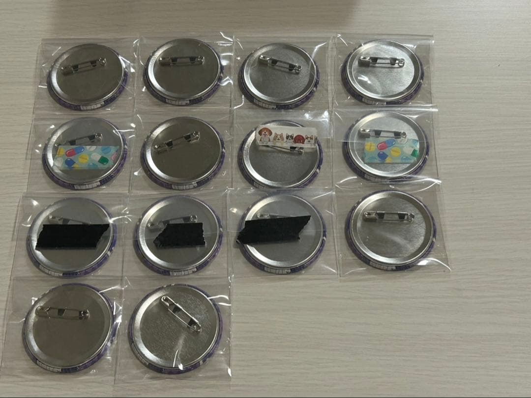 AMPTAK まぜ太 25NYデフォ　缶バッジ 14個セット