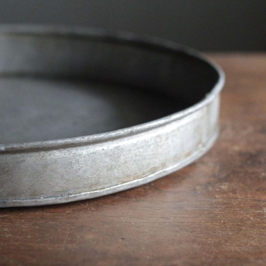 アルミ トレイ トレー 盆 古道具 アンティーク ブロカント オブジェ