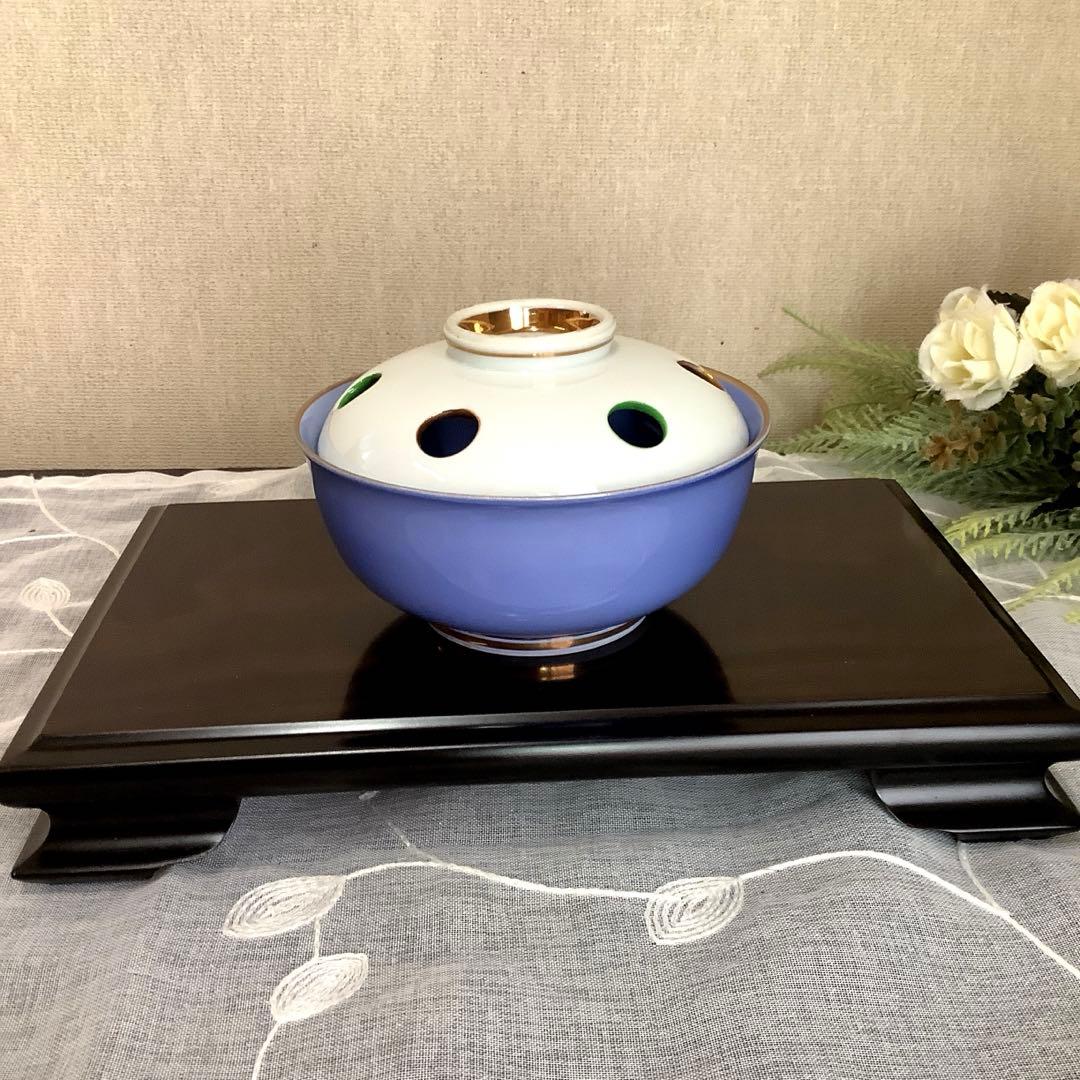 【新品・未使用】　**黒檀　飾り台** 花台・盆栽台・香炉台