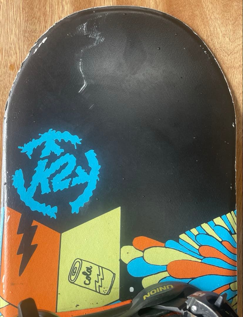 【送料込み】★子供用K2スノーボード&ユニオンバインディングセット★110cm★