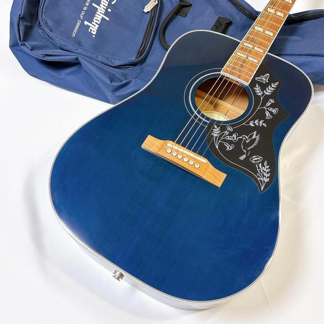 Epiphone Hummingbird PRO BB エレアコ　ネイビー